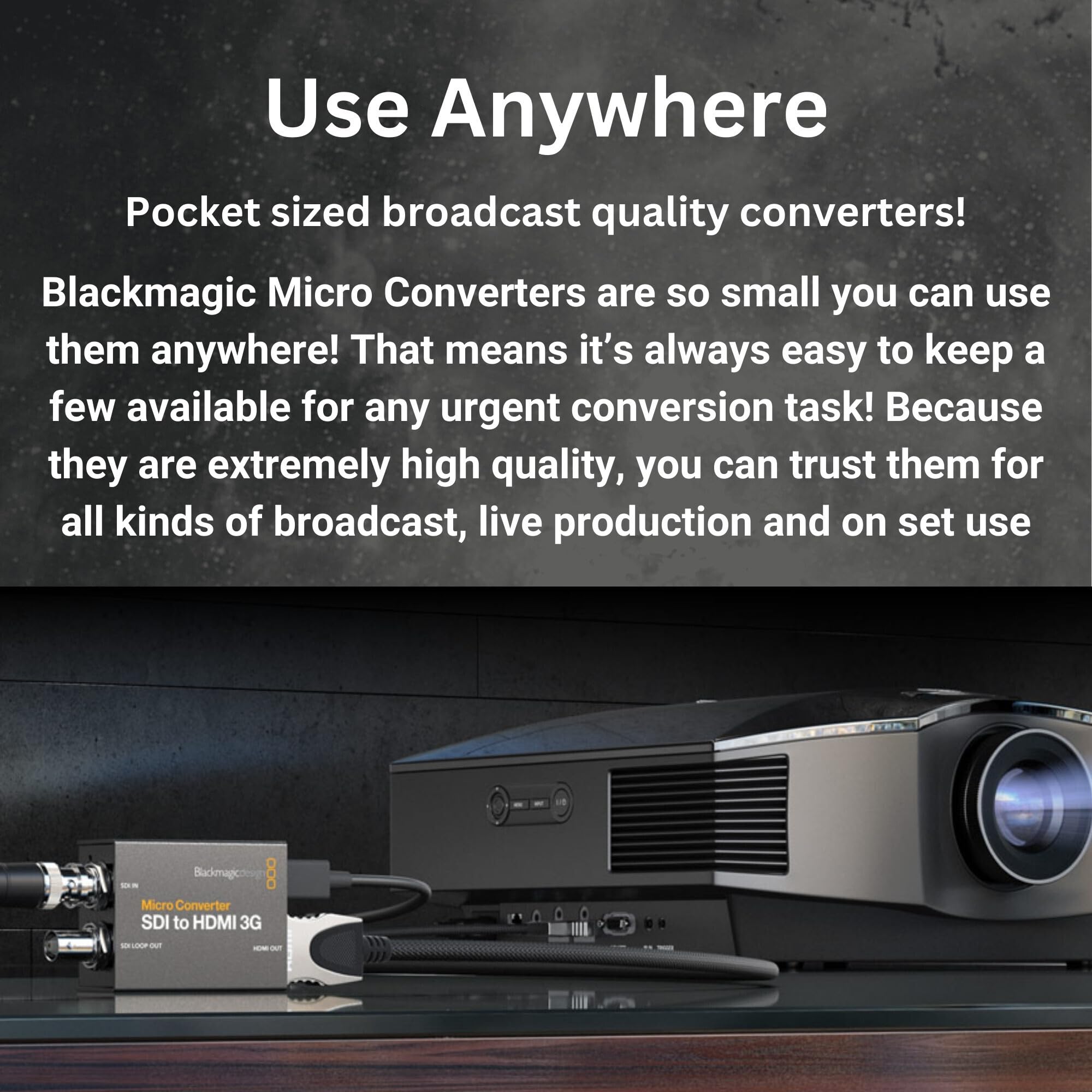 Amazon | Blackmagic Design マイクロコンバーター SDI - HDMI 3G