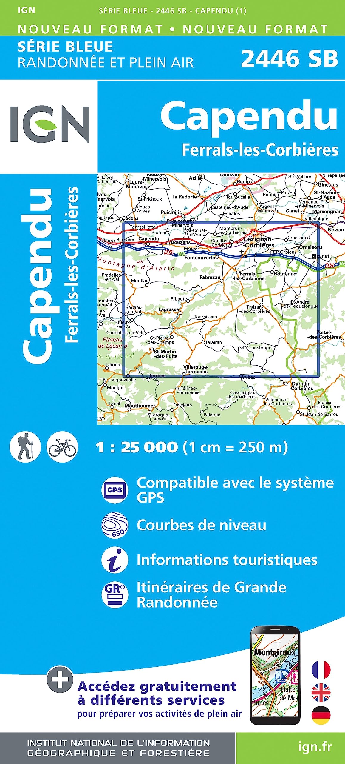 Capendu / Ferrals-les-Corbières: 2446 (Série Bleue)