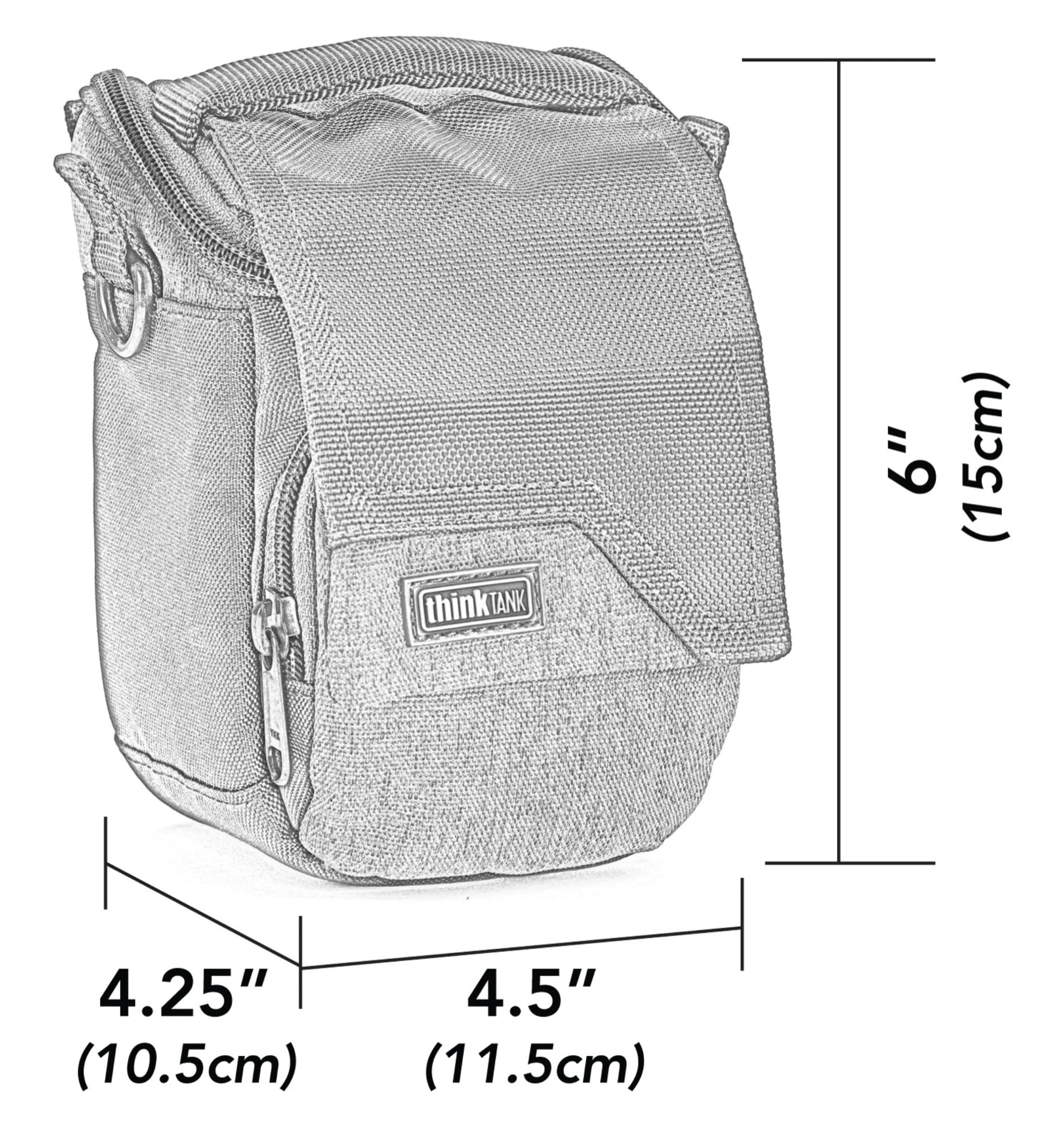 Think Tank Mirrorless Mover 5 - Bolsa para cámara (gris frío)