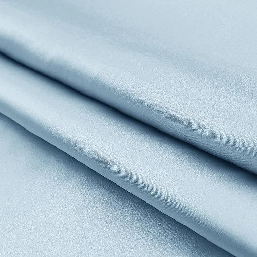 Miniatura 4 de uxcell Funda de almohada de seda satinada para cabello y piel, resistente a las arrugas, a la decoloración, seda natural, 1 funda de almohada suave