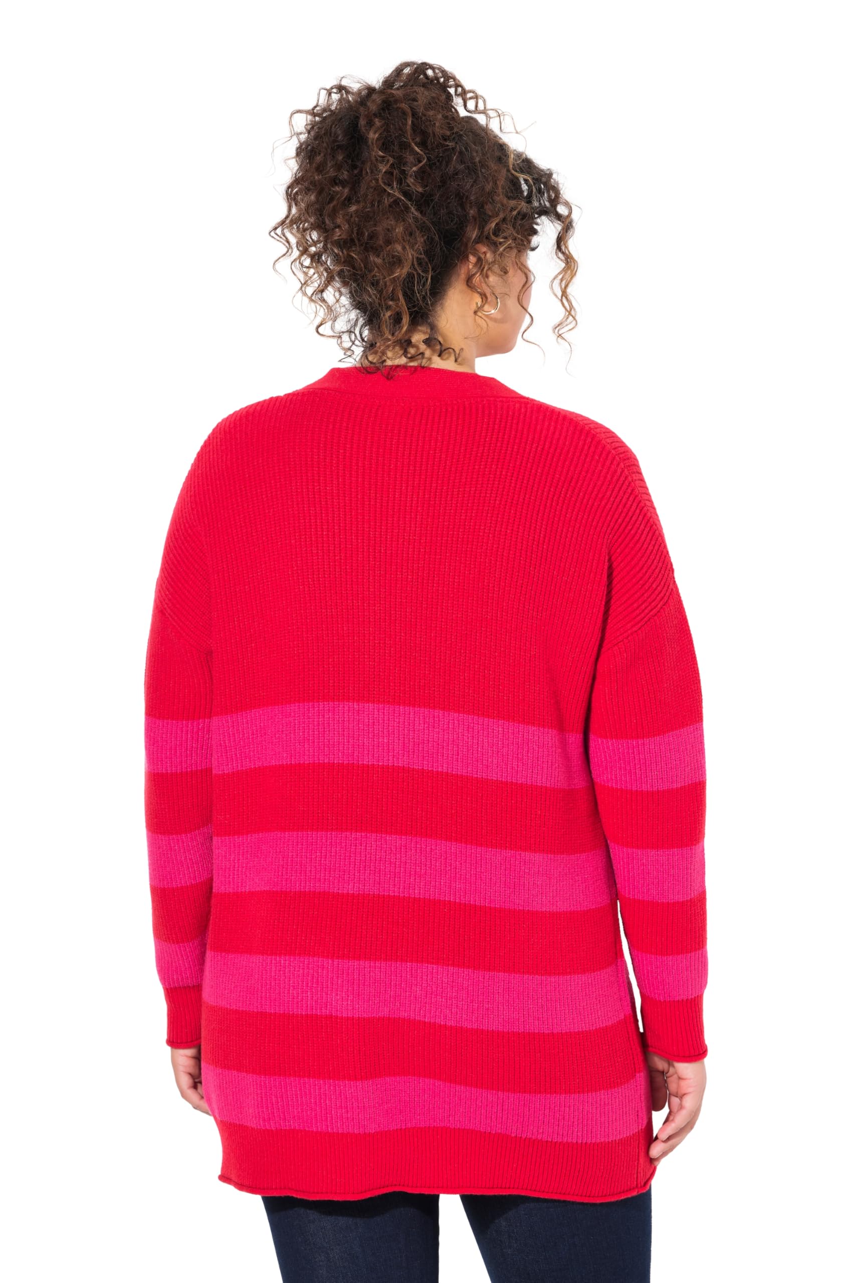Ulla Popken Damen Strickjacke