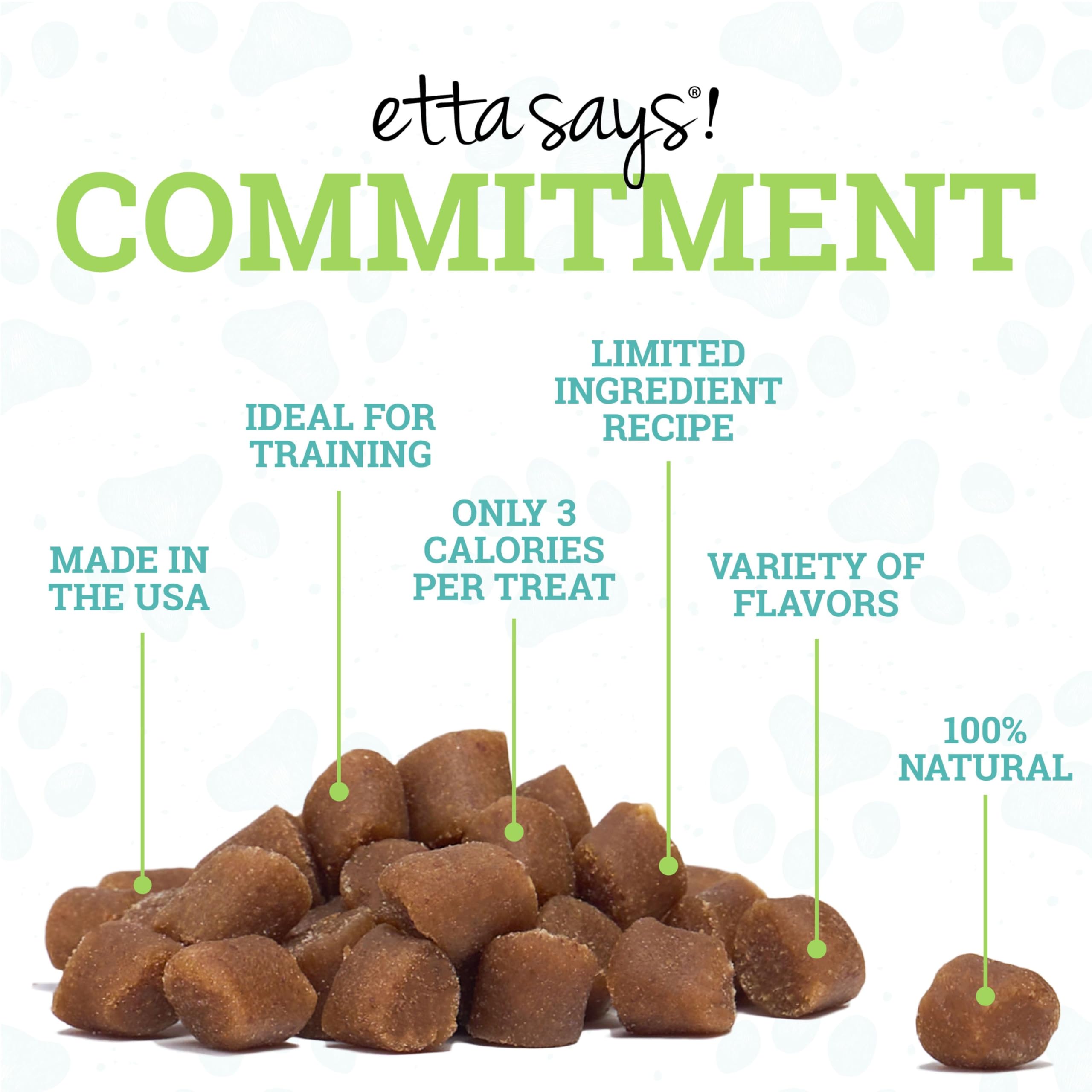 etta says! Training Treats - All Natural Cheese Soft Treats for Dogs - Made in The USA (16 Oz Pack of 1) - image 4
