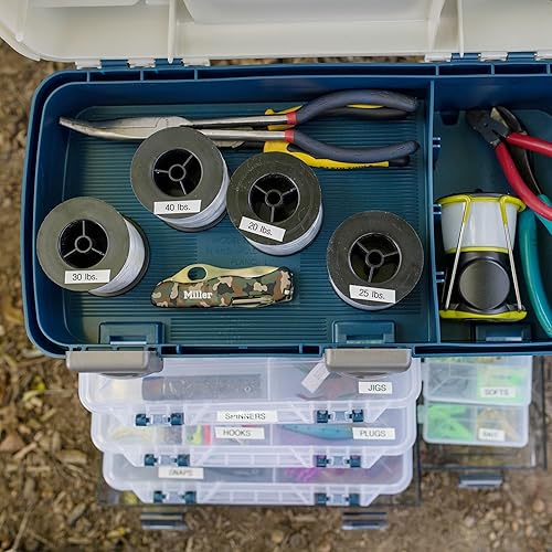 Vista 25 de Brother TZE2318PKB - Cinta de etiqueta Impresión negra sobre blanco,Impresión negra sobre cinta laminada adhesiva blanca sin ácidos,Impresión negra