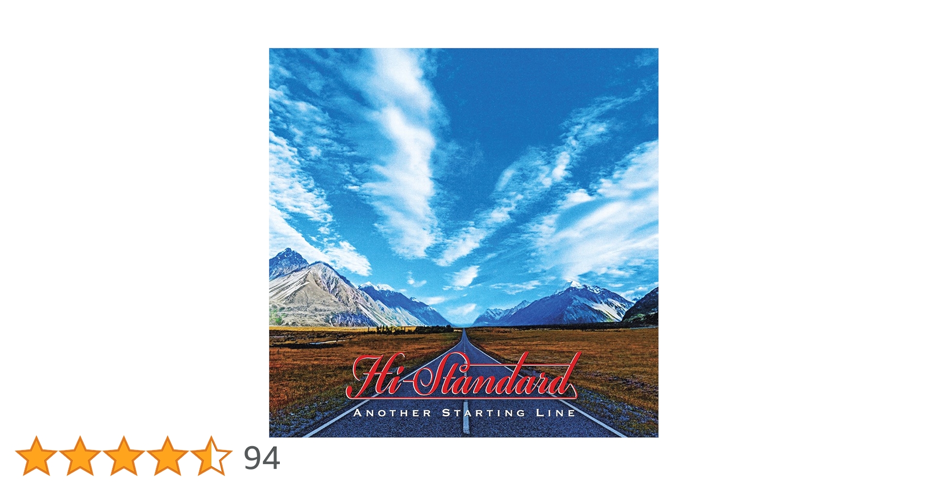 Hi-STANDARD another starting line 希少 Another Starting Line : Hi-STANDARD | HMV&BOOKS online - 72987