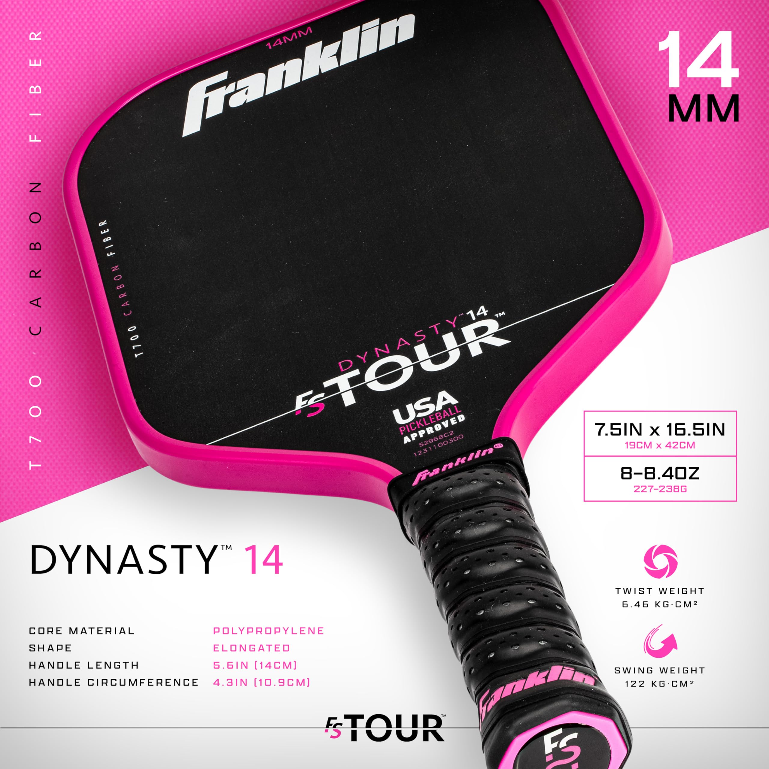 Amazon.co.jp: Franklin Sports Pro ピックルボールパドルセット - FS
