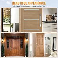 Vista 6 de Linkstyle 2 piezas de manija de puerta para RV, barra de asistencia para puerta de entrada de acero inoxidable 304 de alta resistencia, para RV