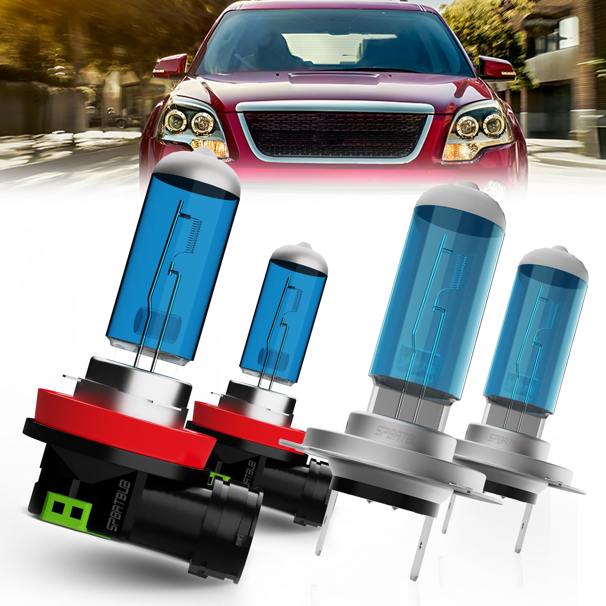 H7-40P ベジット For Hyundai Sonata 2011 2012 2013 2014 LED Headlight Bulb +