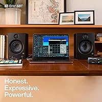 Vista 2 de PreSonus Eris 5BT - Monitores de estudio Bluetooth con Bluetooth, par de altavoces de estantería de 5.25 pulgadas, estéreo, computadora