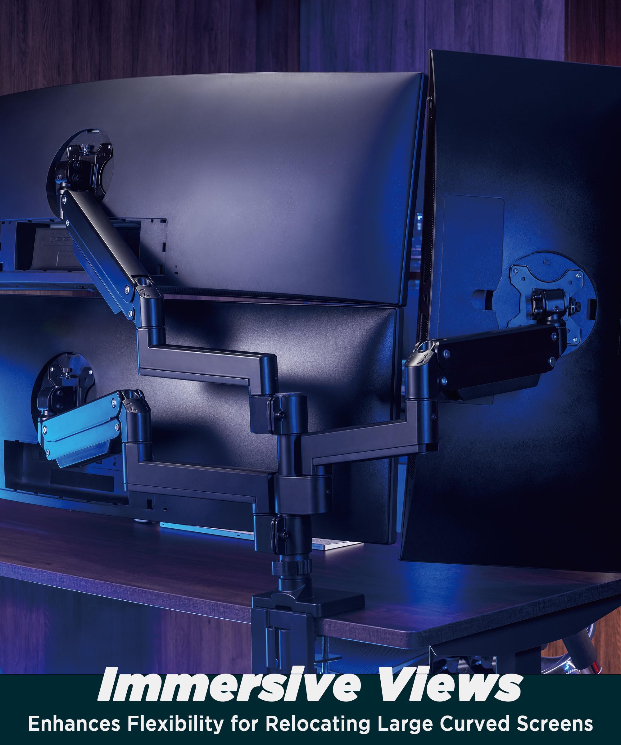 Amazon.com: ULTRARM Heavy Duty Triple Monitor Arm for Ultrawide