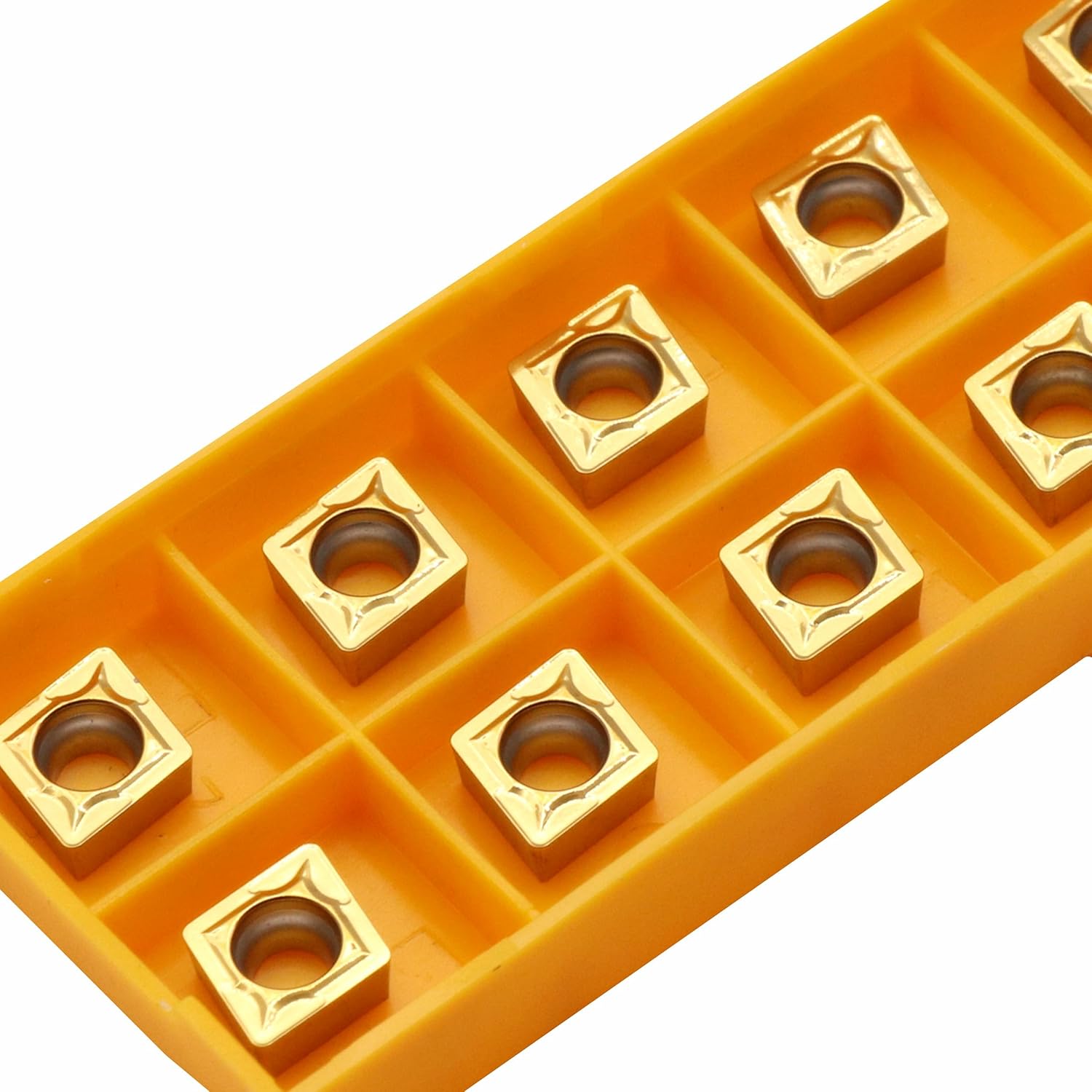 20pcs CCMT09T308 Carbide Milling Indexable Turning Inserts, Carbide Blades CCMT32.52