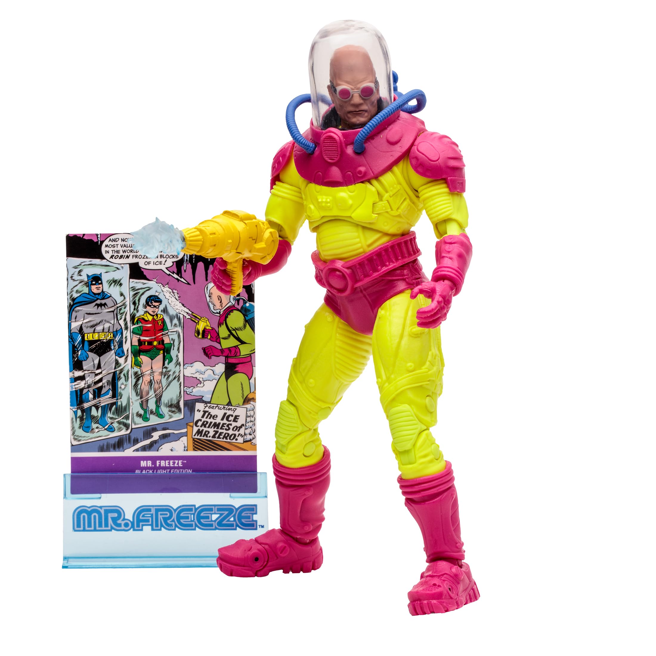 Amazon.com: McFarlane Toys DC Mr. Freeze Black Light 7-in Action