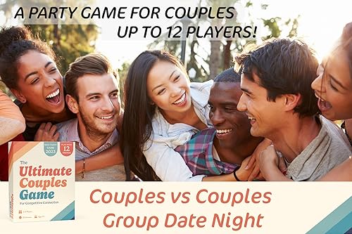 Miniatura 4 de Ultimate Couples Game - Juego de fiesta revelador para adultos y parejas íntimas para una cita nocturna. Adivina, partido, coqueteo, trivia,