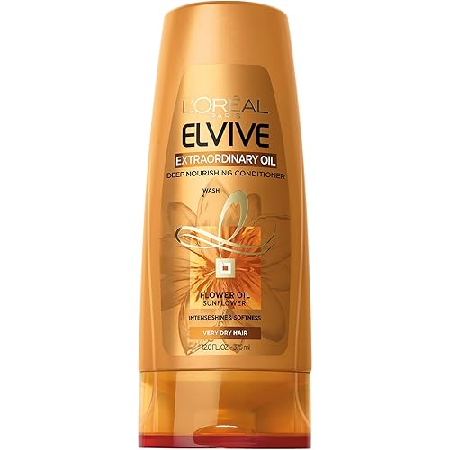Miniatura 1 de L'Oréal Paris Elvive - Acondicionador de crema de aceites extraordinarios, 12.6 onzas líquidas