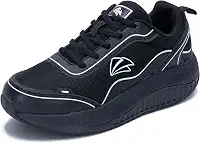 Tênis feminino de caminhada para fascite plantar, suporte de arco, tênis ortopédico confortável para ficar em pé o dia todo EUA 5,5-11