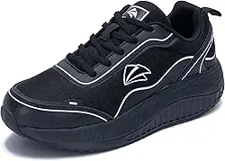 Tênis feminino de caminhada para fascite plantar, suporte de arco, tênis ortopédico confortável para ficar em pé o dia todo EUA 5,5-11