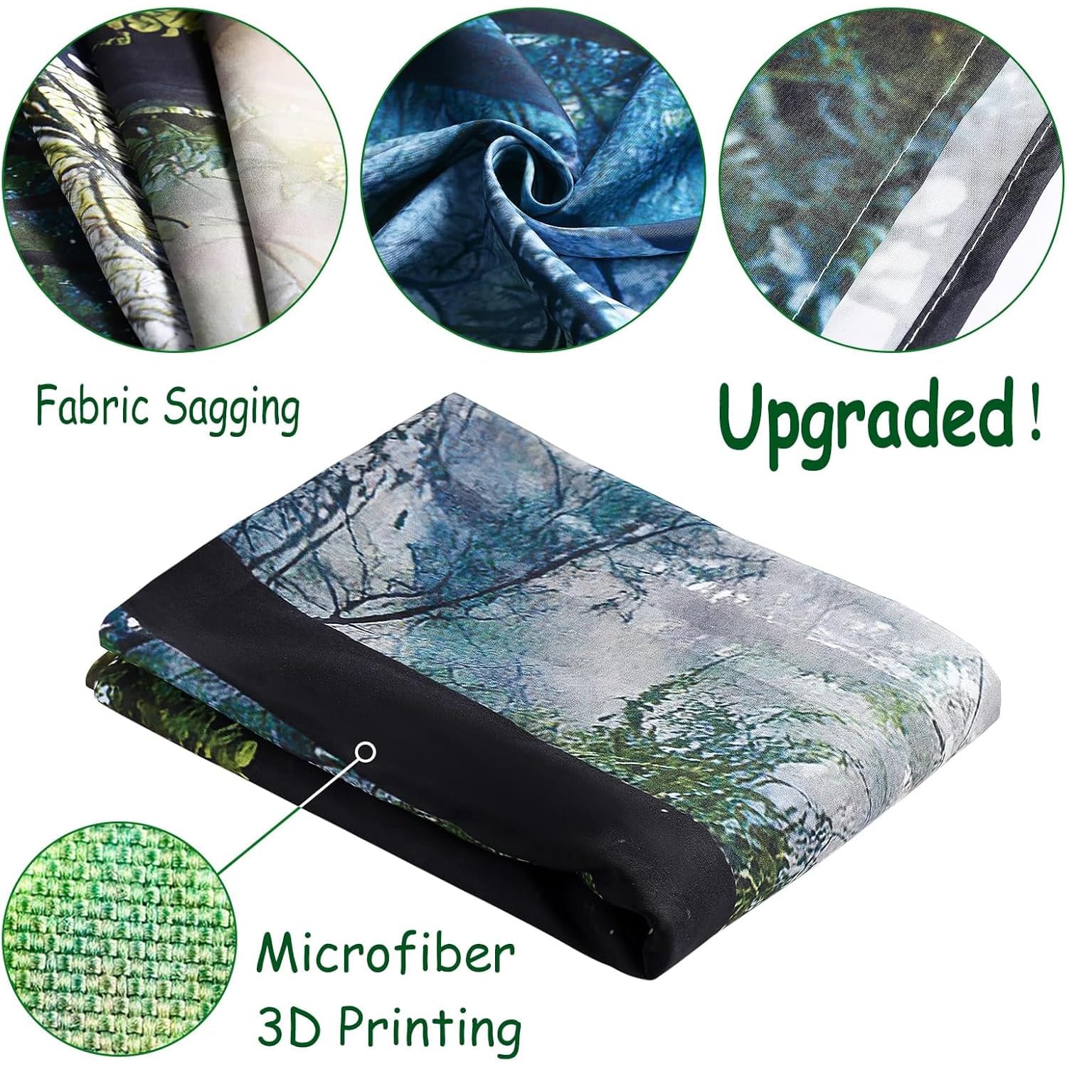 Arazzo Da Parete Luna 240x260 Cm – Extra Large Vista Notturna In Microfibra Per Camera E Soggiorno