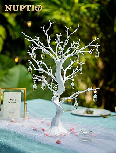 Miniatura 4 de Nuptio Atrapasoles para colgar ventanas: 20 piezas de jarrón colgante de cristal, decoración de jardín, cuentas colgantes para bodas, fiestas,