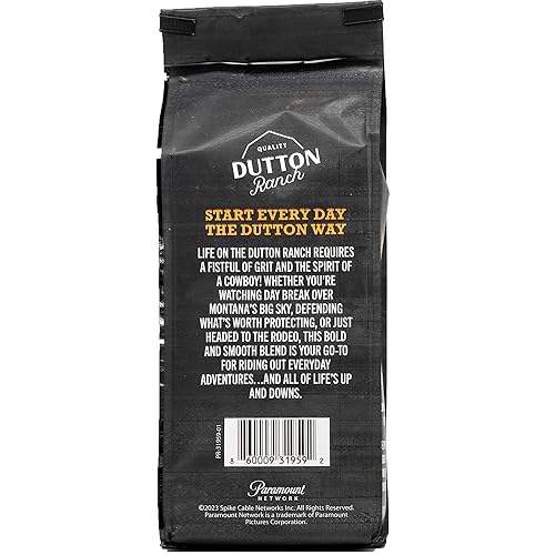 Miniatura 3 de Yellowstone - Café molido de avena con caramelo, 100% granos arábica de tostado ligero, sabor rico y aterciopelado, bolsa de 12 onzas, más opciones