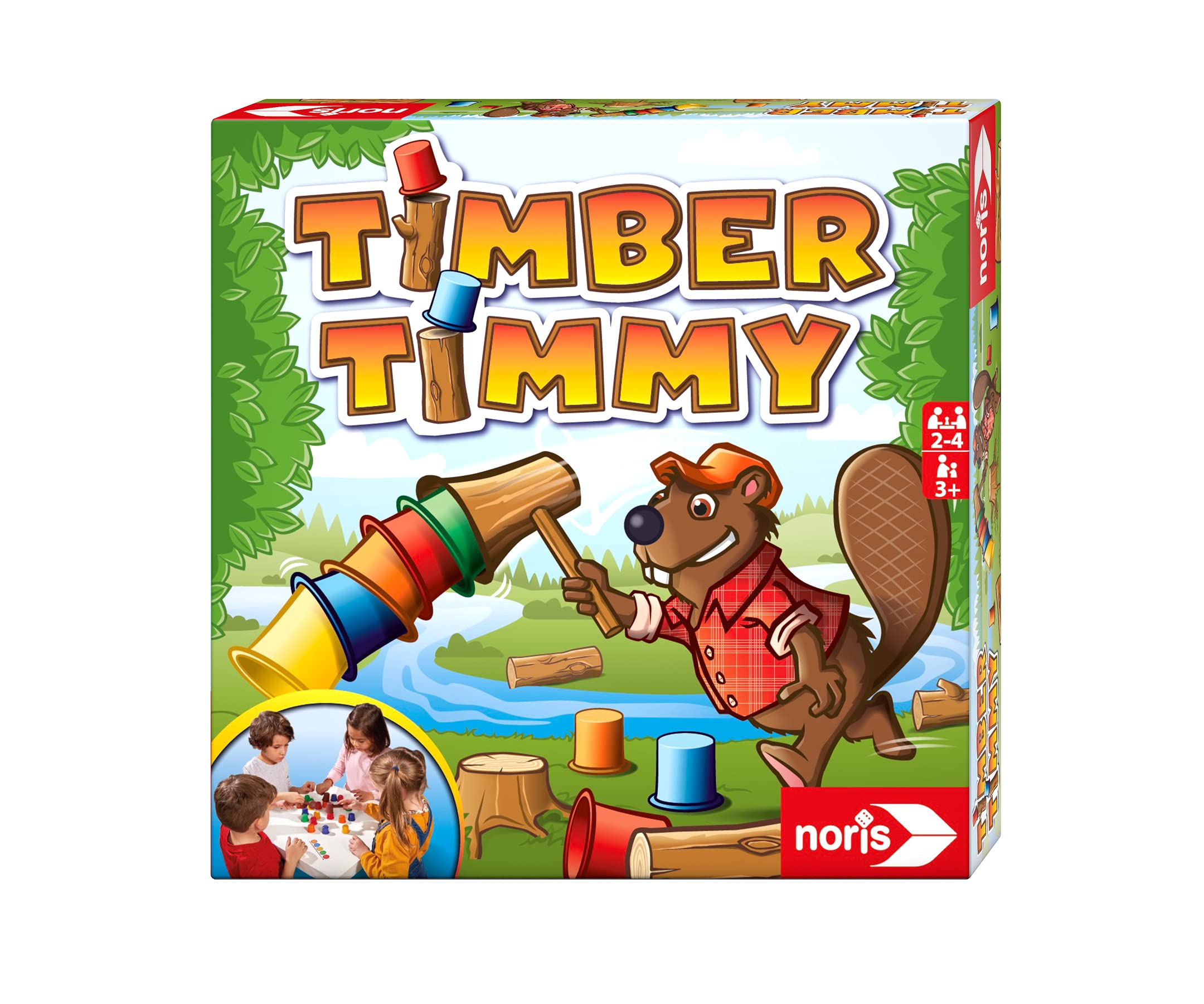Noris Timber Timmy Stacking Game