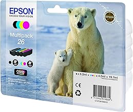 Epson C13T26164020 Ink Cartridge Black, Blue, Pink, Yellow