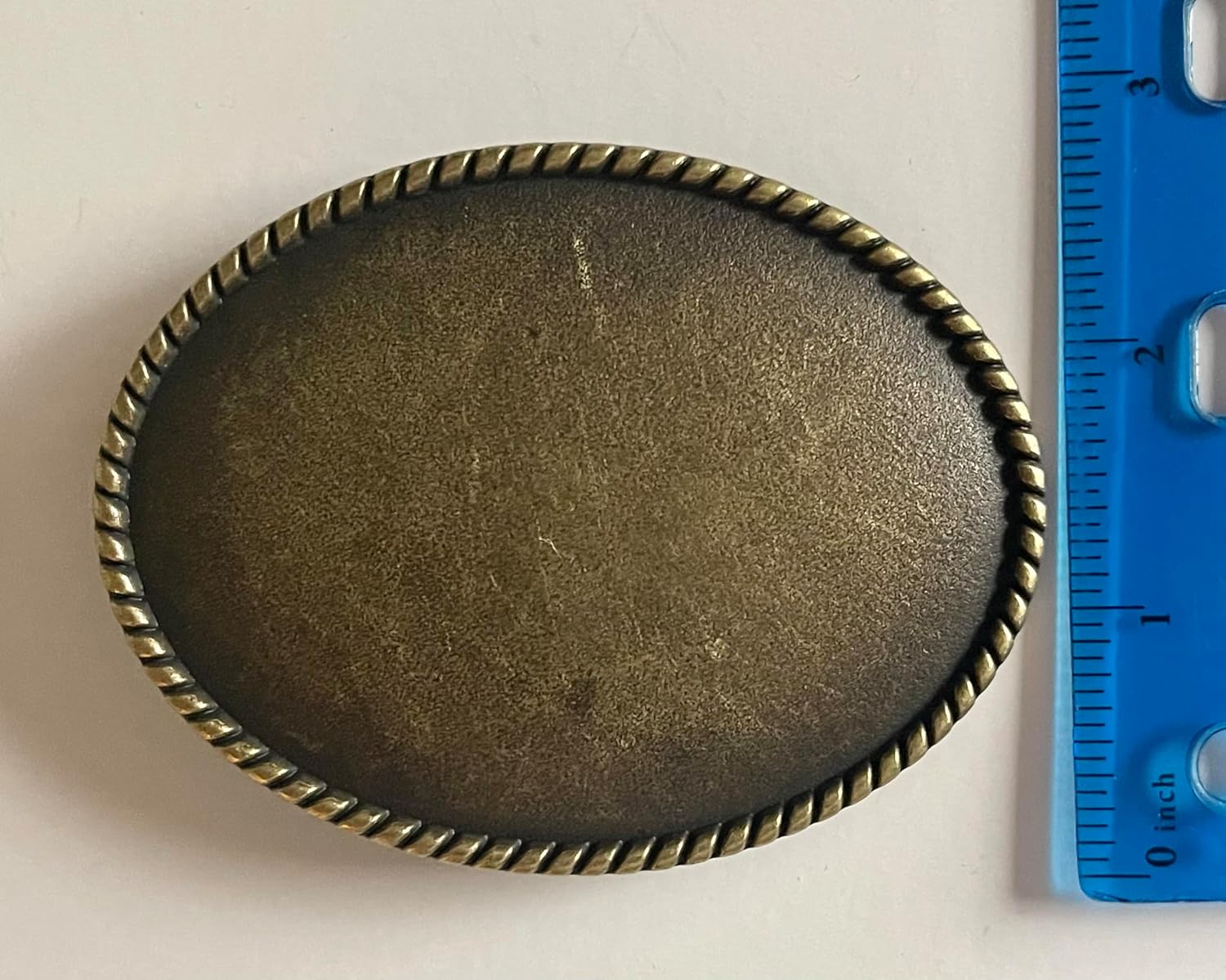 Blank Belt Buckles Rope Vintage Classic Oval Square Western Belt Buckle - 2 Pack - Image 5