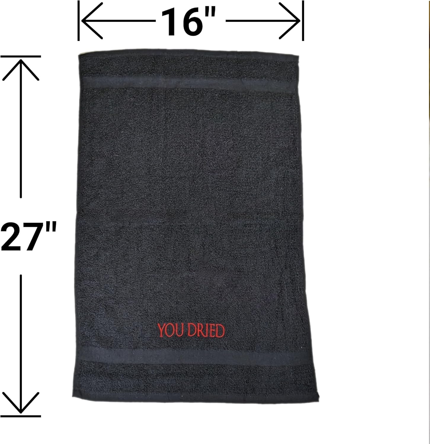 ChefsCloset You Dried Towel Set – 2 Pack Gamer Hand Towels Inspired by Elden Ring, Dark Souls & Bloodborne – Cotton Bathroom & Kitchen Towels, 16x27