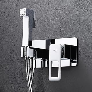 Comprar IMEX - Grifo Bidet para WC Empotrado | Ducha para Water con Agua Fria y Caliente | Ducha Higiénica para Inodoro con Rociador Bidet | Griferia Sustituto de Bidet | Serie Suecia | Color Cromado