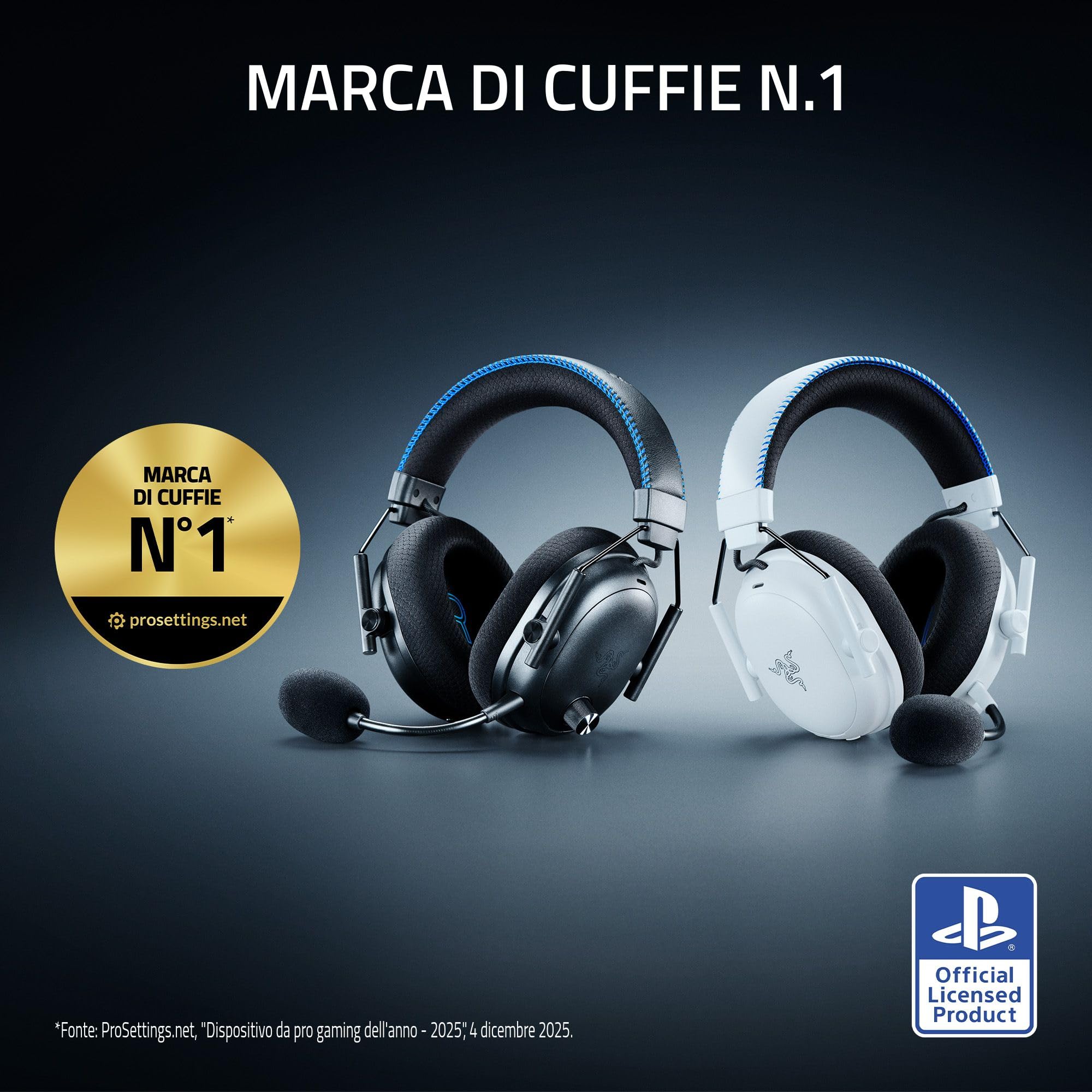 Razer BlackShark V3 Pro ANC Wireless Headphones for PS5/PC - Dettaglio