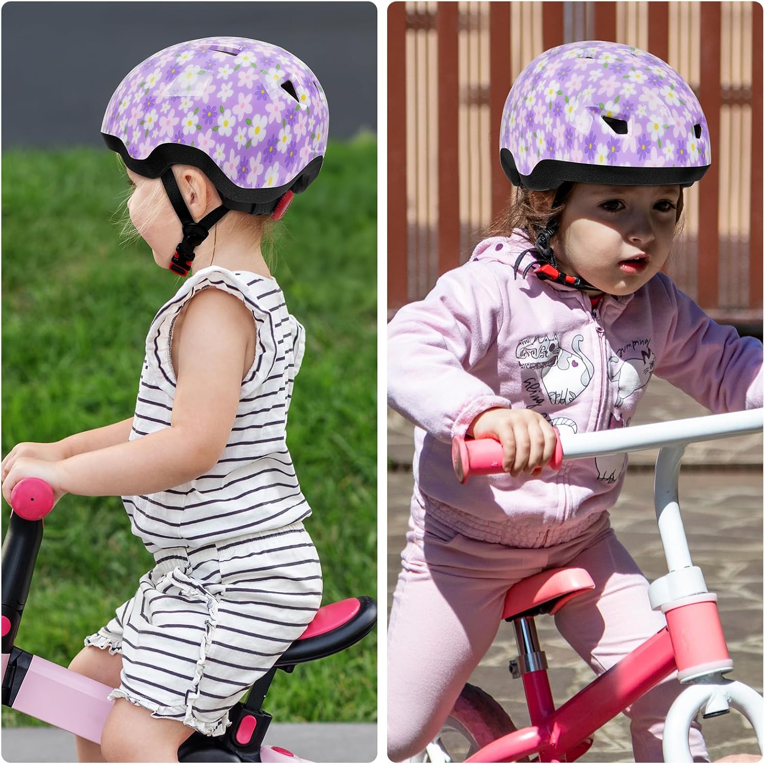 Toddler Bike Helmet, Kids Helmets Baby Infant Bike Helmet for Kids Toddlers Boys Girls Age 1-3/2-4/3-5/5-8 for Biking Scootering Skateboarding