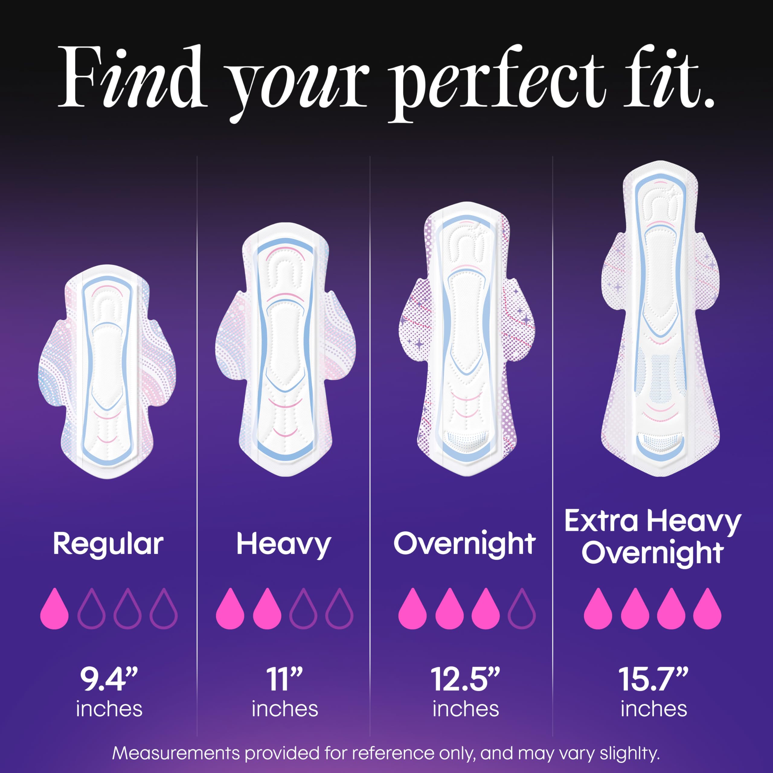 Kotex Ultra Thin Pads with Wings, Heavy Absorbency, 46 Count (Packaging May Vary)