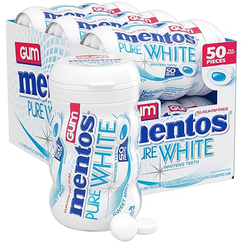 Mentos - Goma de mascar Pure Fresh sin azúcar