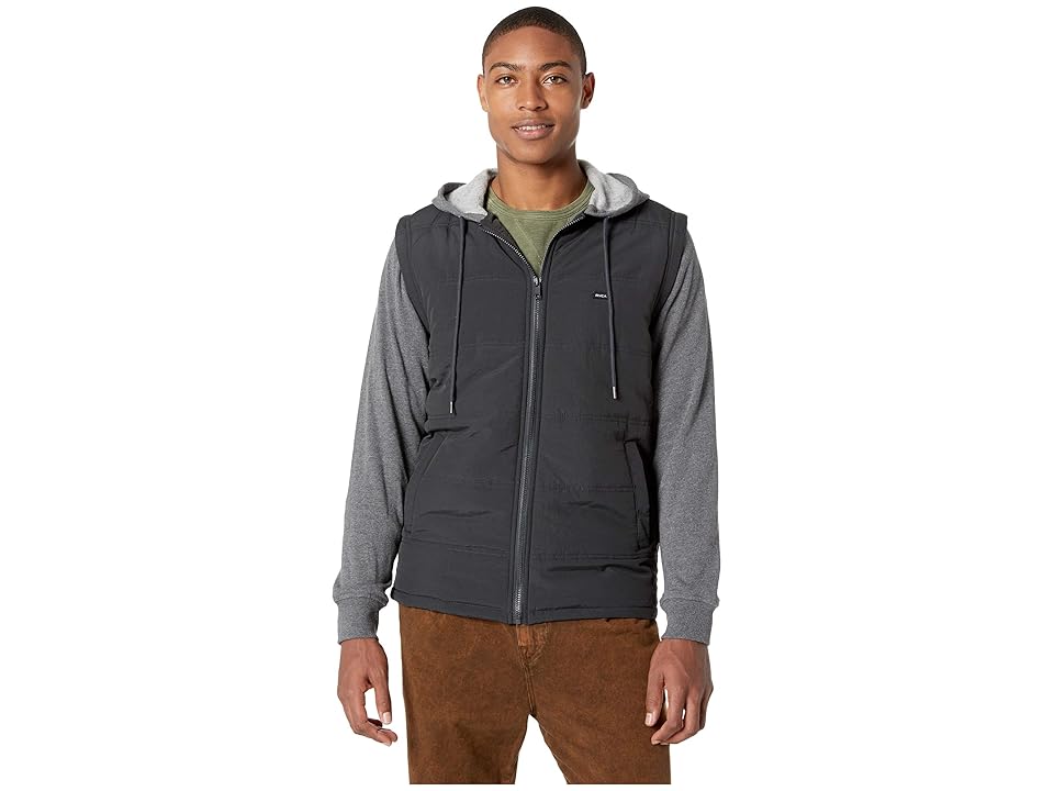 

RVCA Logan Puffer Jacket (Smokey Grey Heather) Men's Coat