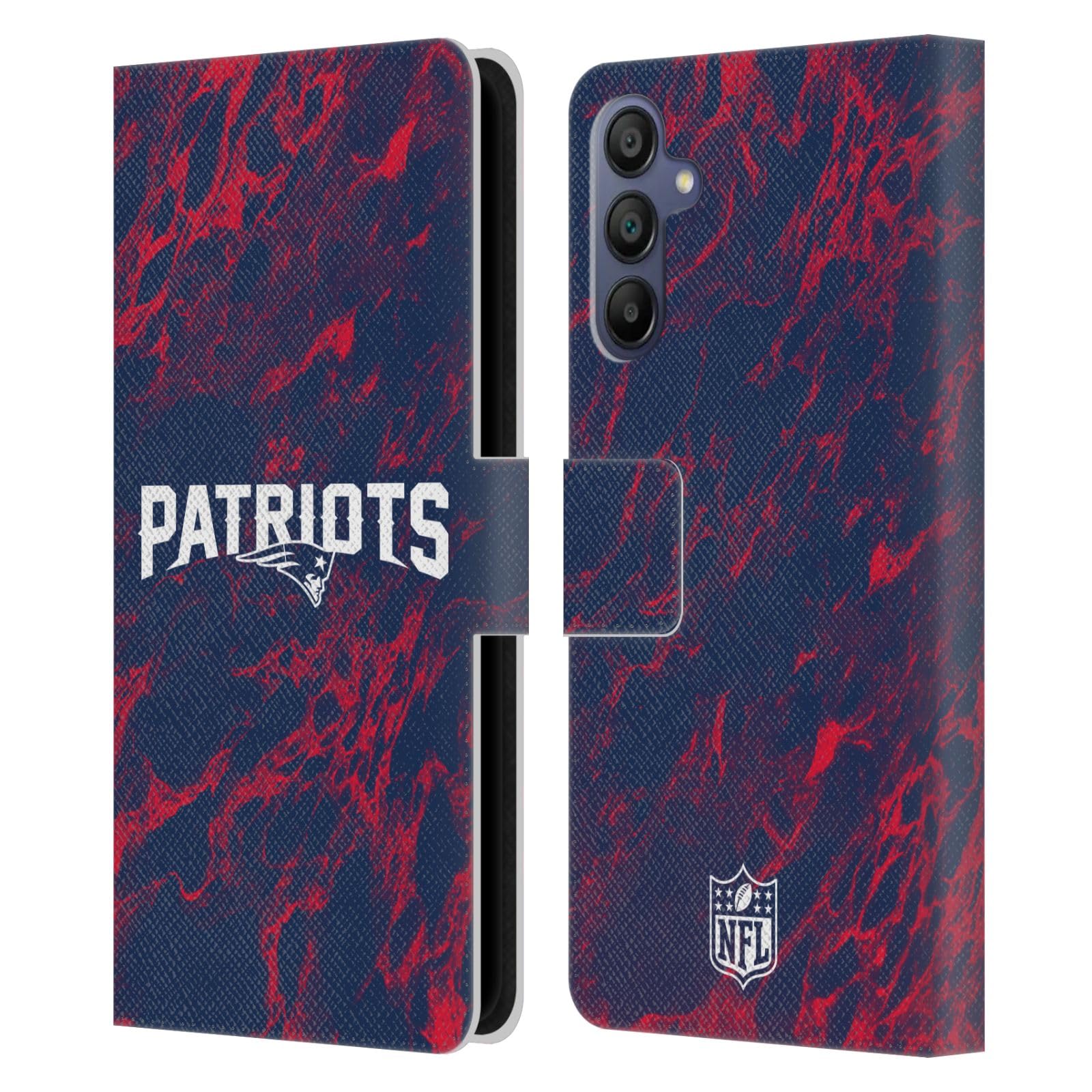 Funda Patriots Samsung A15 en cuero con tarjetero 7