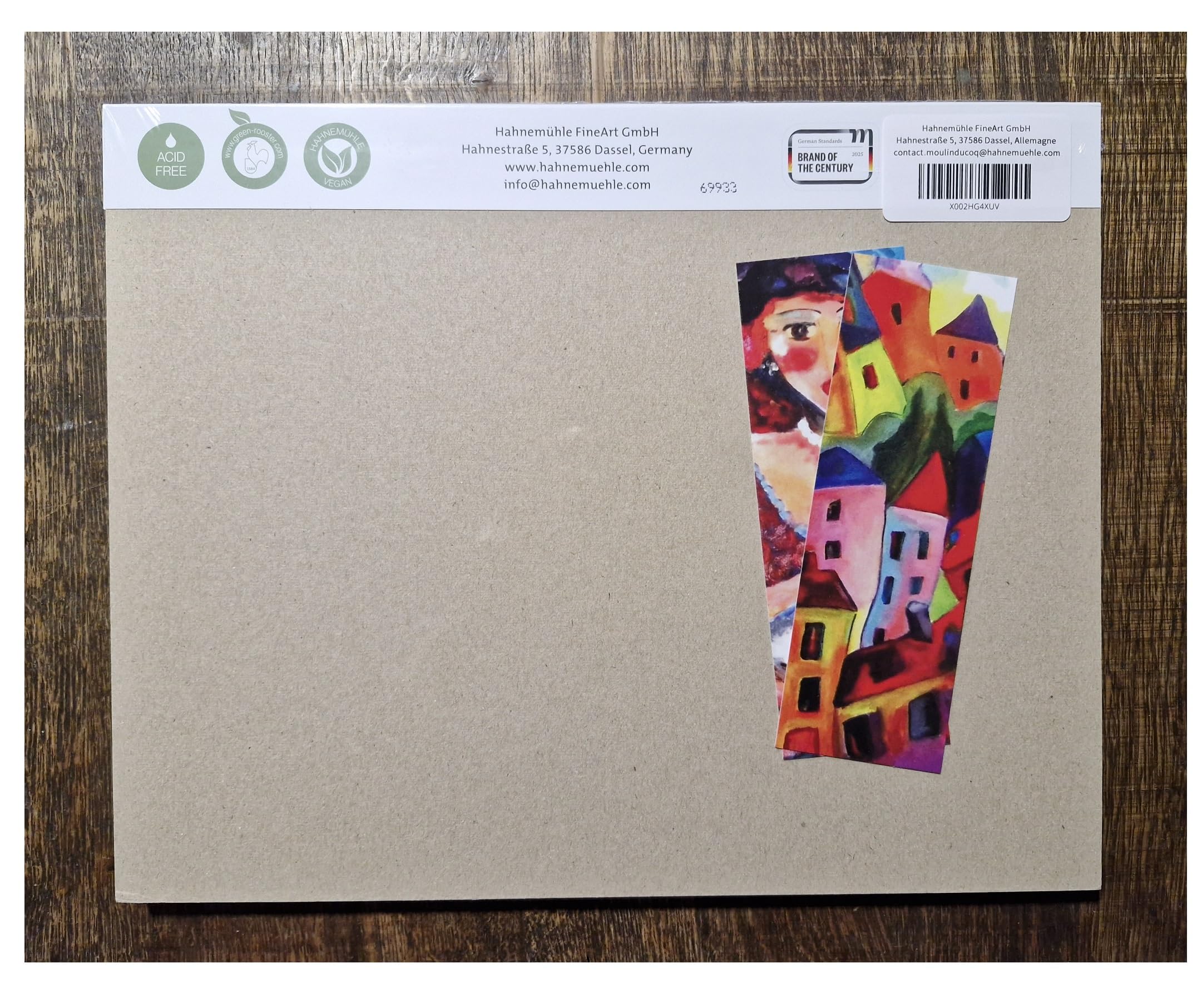 Hahnemühle - Cartone per acquerelli Expression, 100% cotone, opaco, 300 g/m2, 24 x 30 cm, 20 fogli, made in Germany