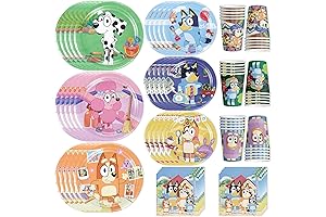 Adorable Bluey Party Plates and Napkins for Paw-some Celebrations