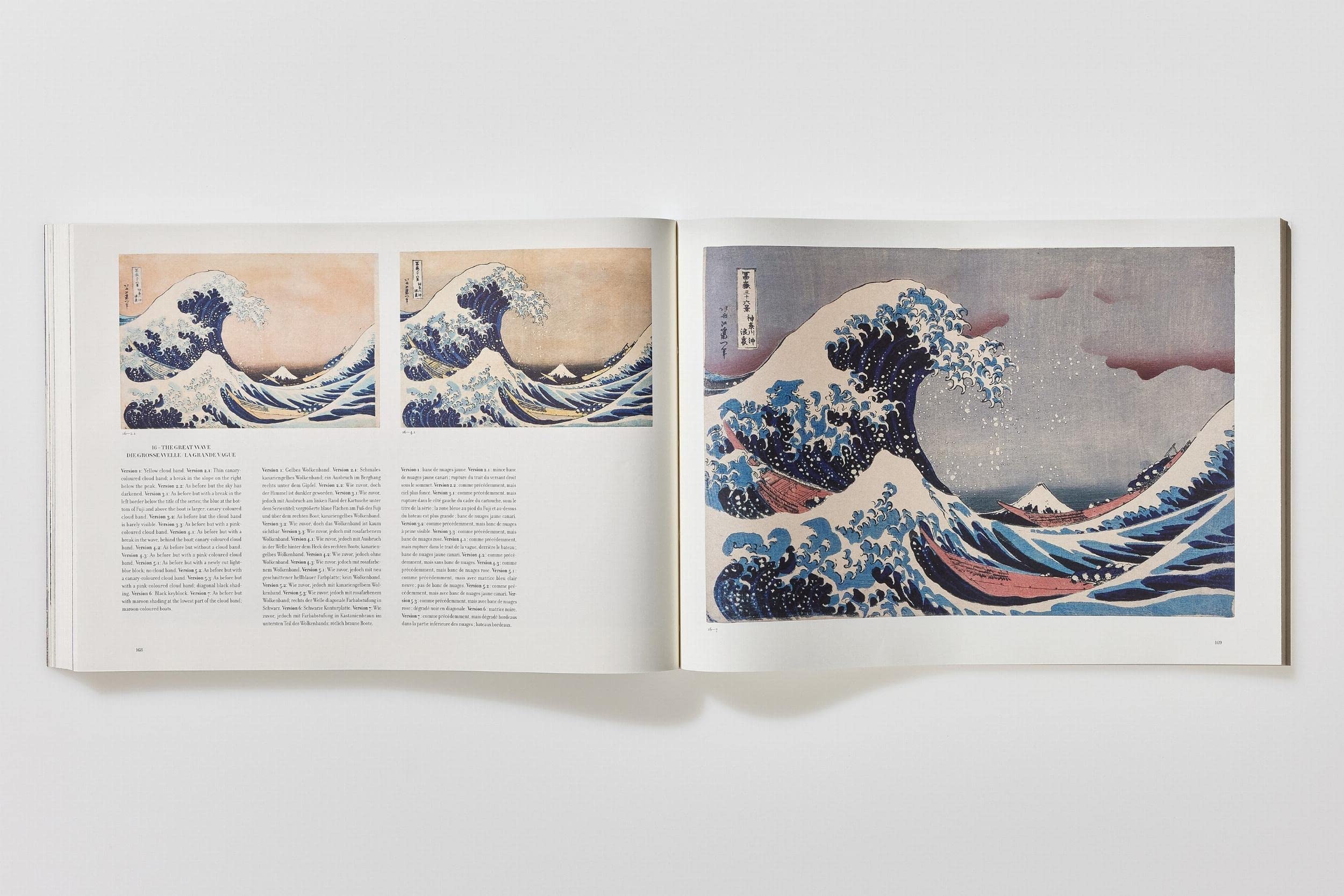 Hokusai: Thirty-six Views of Mount Fuji / Sechsunddreissig Ansichten Des Berges Fuji / Trente-six Vues Du Mont Fuji
