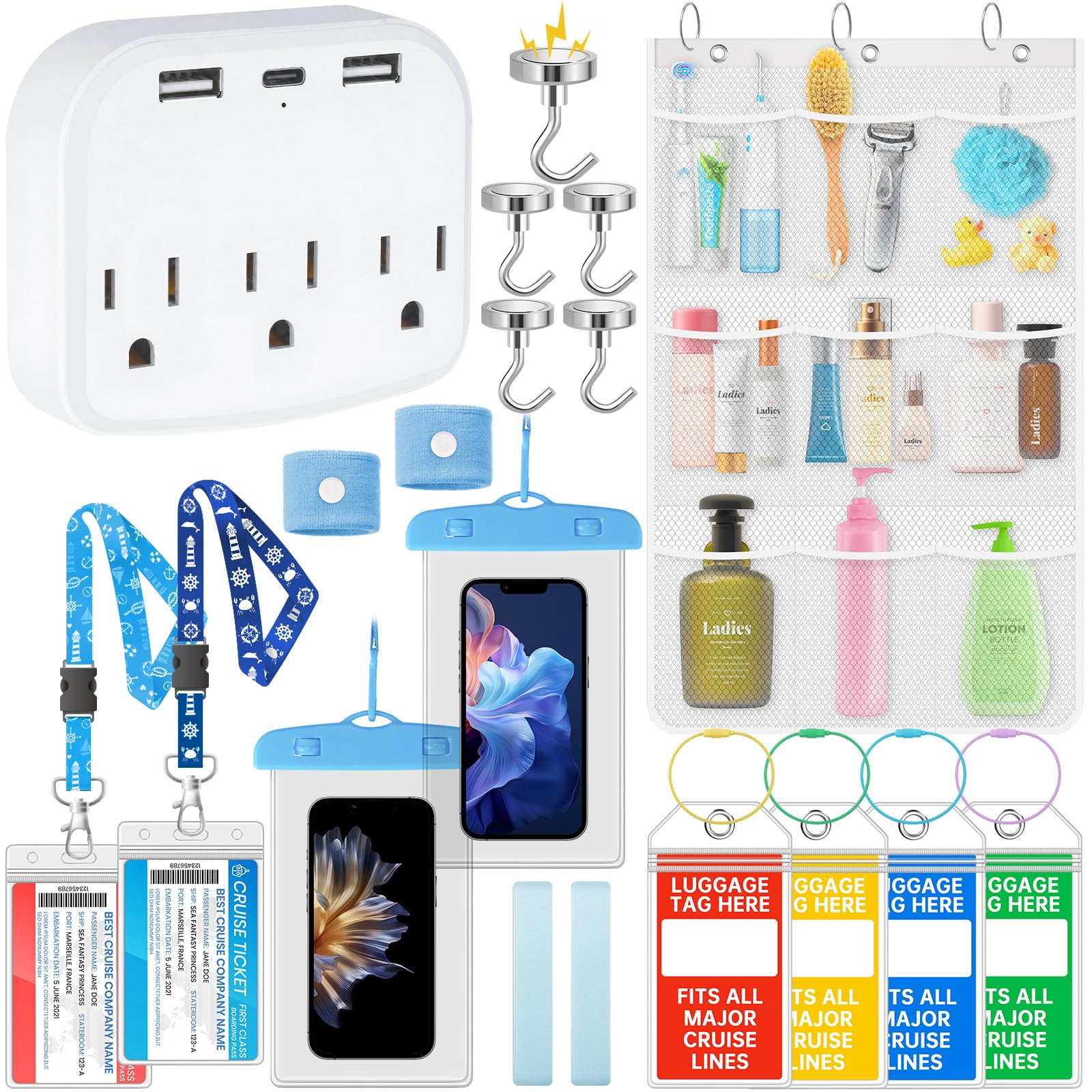 NiHome 19-Piece Cruise Essentials Kit
