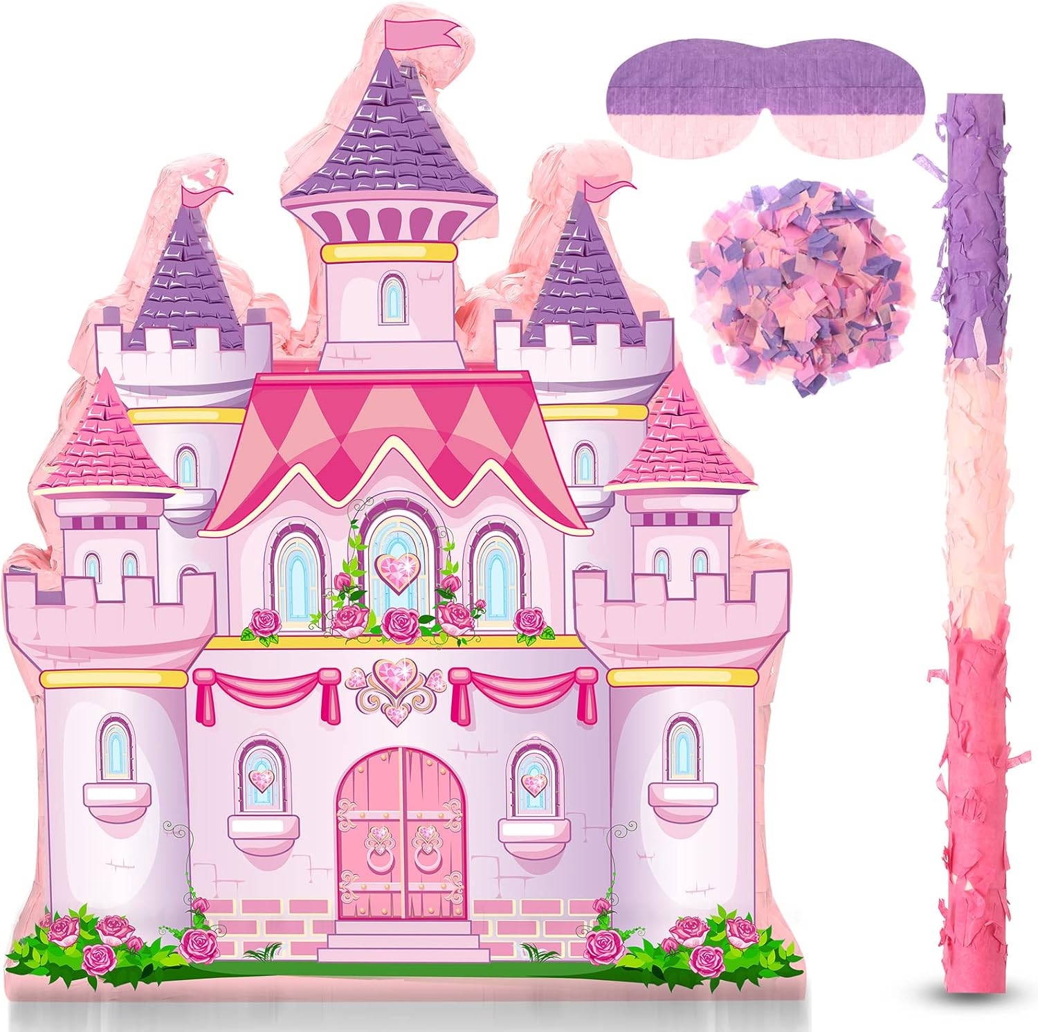 Princess Castle Pinata Bundle Girl Princess Party Pinata