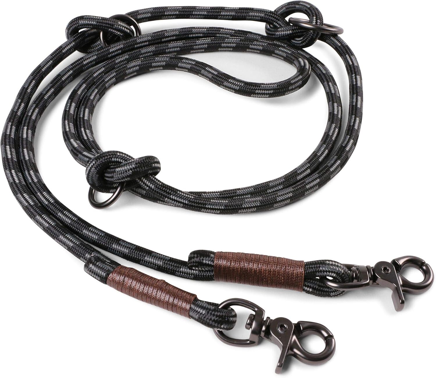 double clasp dog leash