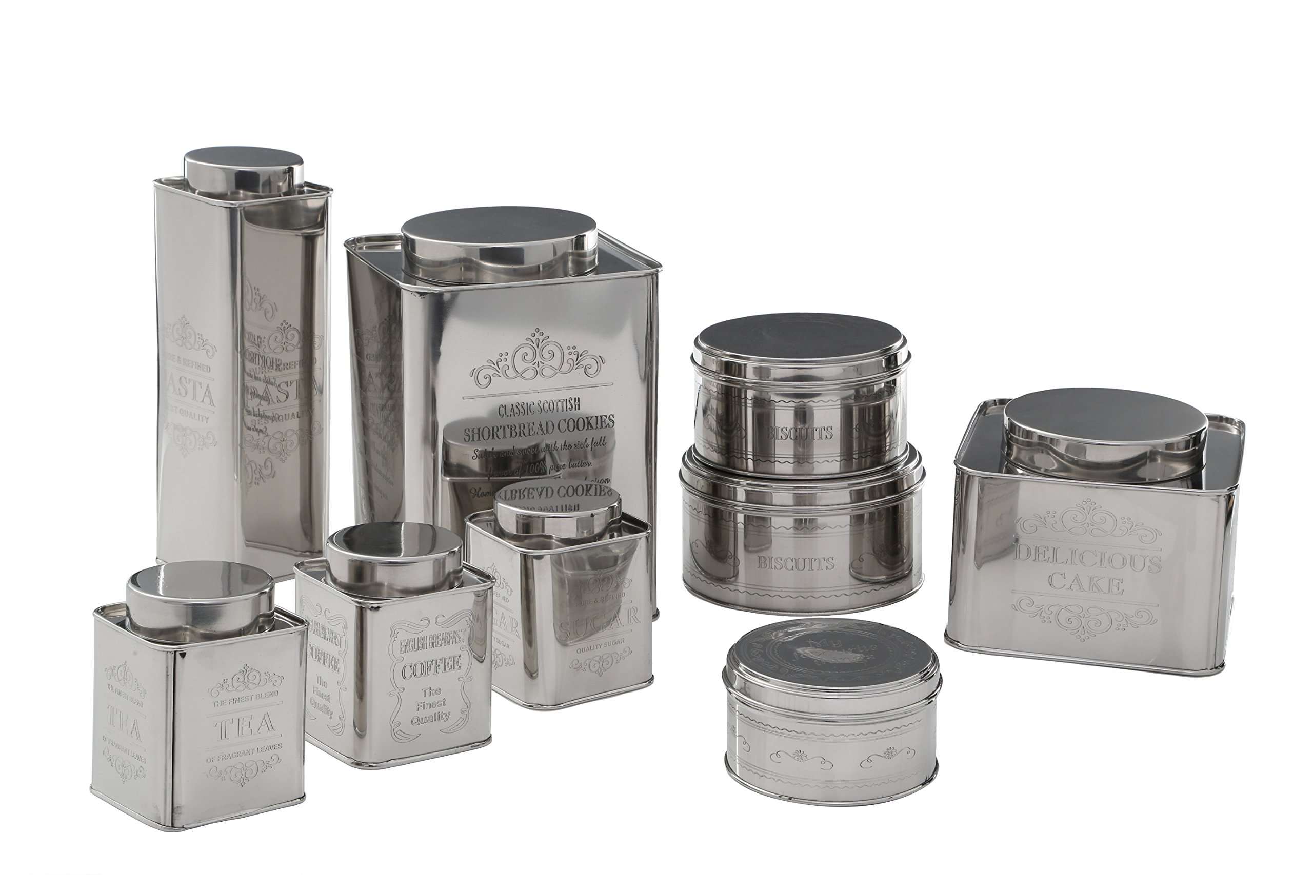 Premier Housewares kanister do makaronu ze stali nierdzewnej Chai