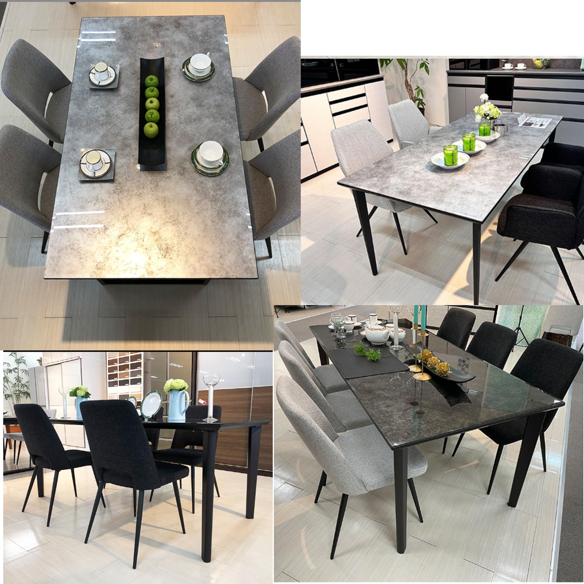 8人用ダイニンテーブル(ガラス)