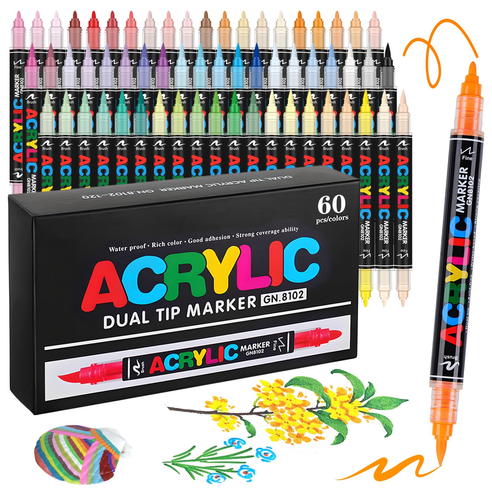 Acryl Filzstifte - Die 15 besten Produkte im Vergleich