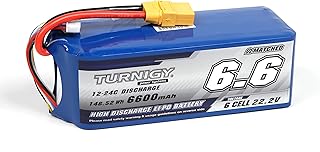 Turnigy High Capacity 6600mAh 6S 12C Multi-Rotor Lipo Pack w/XT90