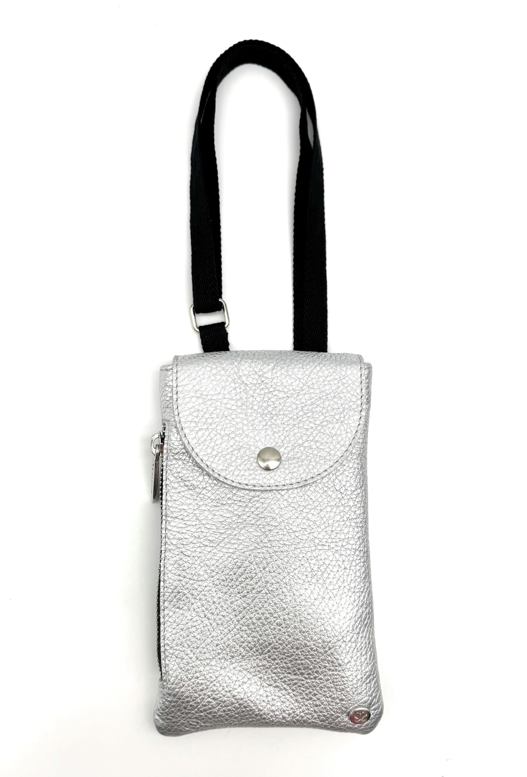 Schutzhülle, Case, Handyhalter, Wallet, Universal aus echtem Leder - Maße 20 x 11,5 x 1,5 cm - Hergestellt in Italien