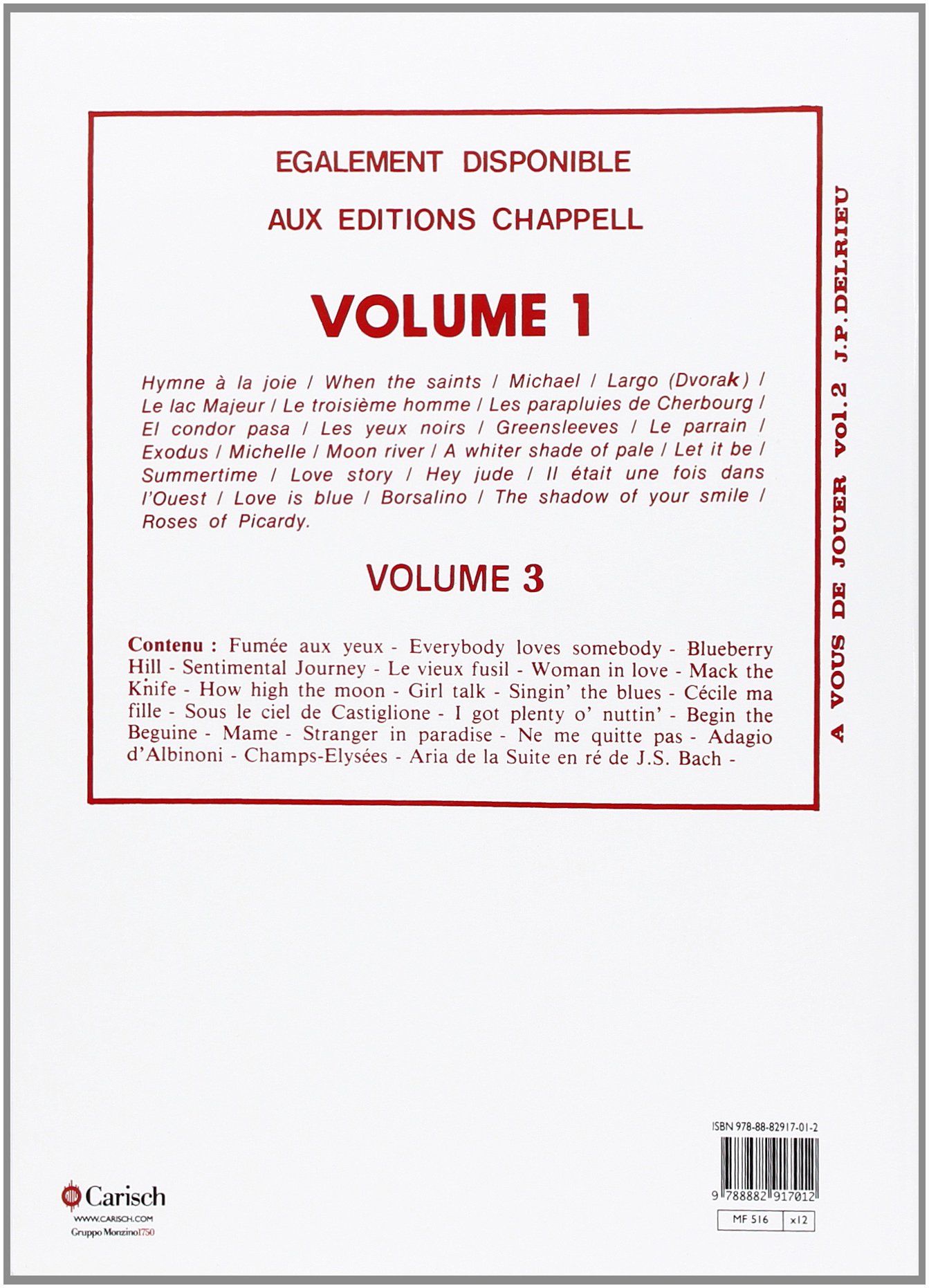 A vous de Jouer Volume 2 - Orgue Elec.