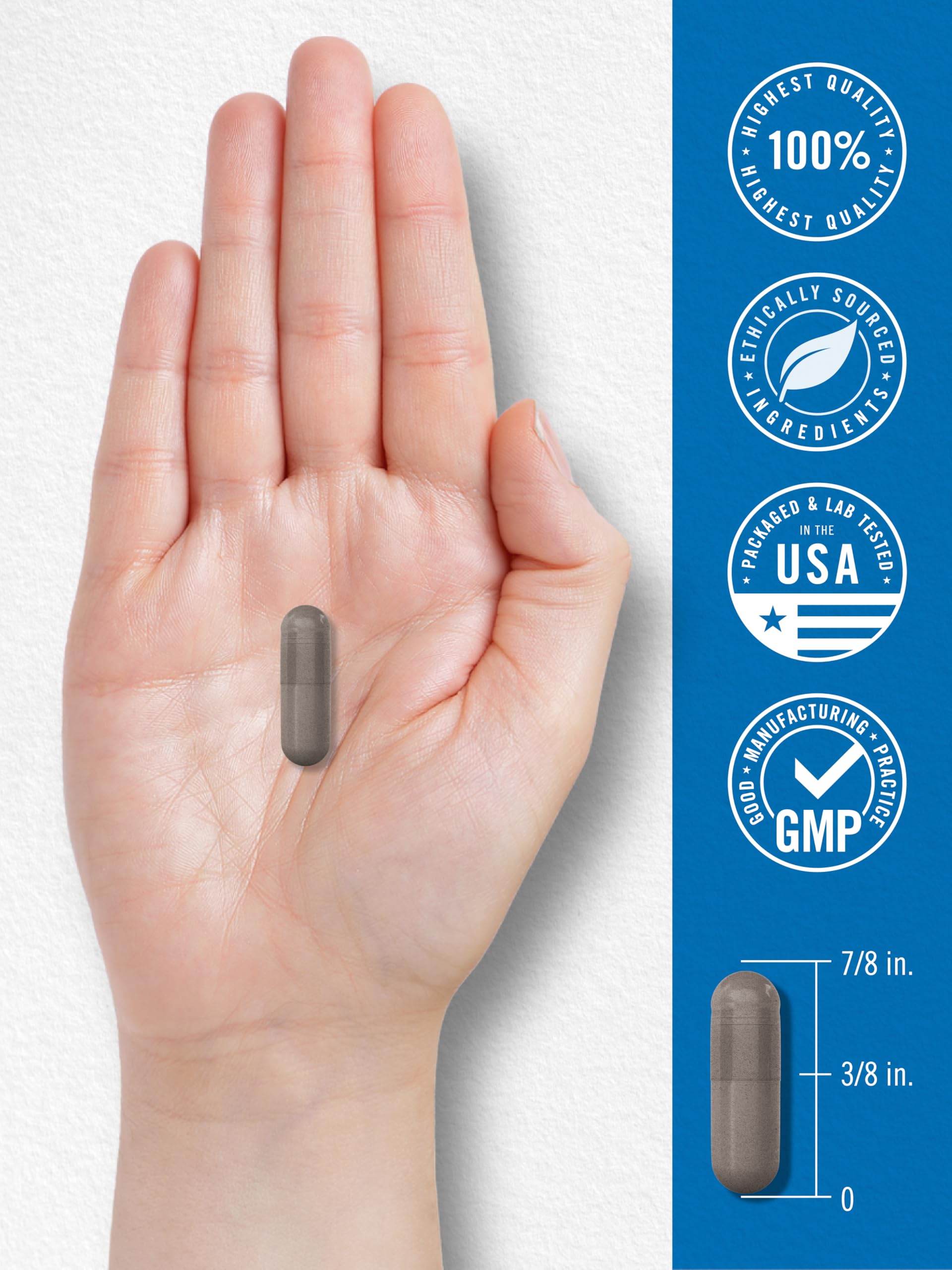 Carlyle Fiber and Probiotic Supplement | 60 Capsules — Amazon image 7