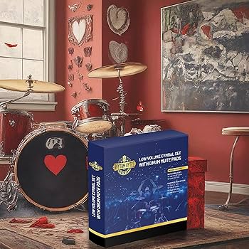 Amazon.com: Low Volume Cymbal Pack with Drum Mute Pads