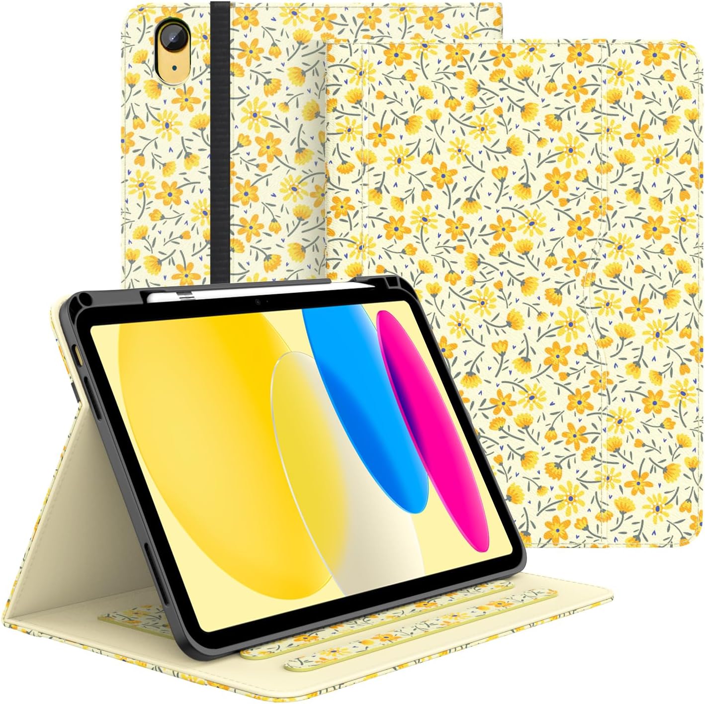 Case For IPad 10th Generation 2022 IPad 10.9 ",PU Leather Multi - View #5