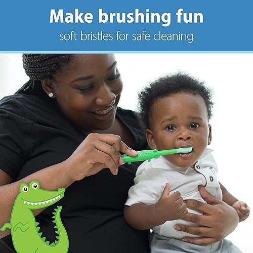 Miniatura 3 de Dr Browns Cepillo de dientes para bebés y niños pequeños 1 paquete 1 a 4 años