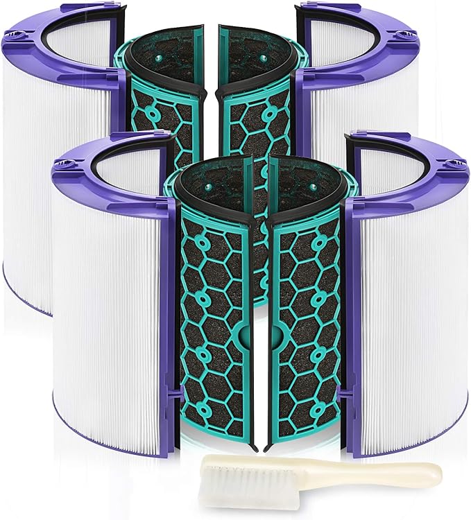 isinlive 2 Pack Hepa Filter Replacement for Dyson HP04 TP04 DP04 Air